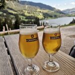 Kühles Blondes auf der "Alp Hubel Rippa"