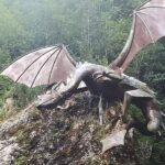 Drache vom Schwarzsee (Geschaffen von Kunstschmied Walter Feyer - 2010)