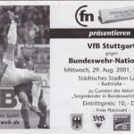 🇩🇪 29.08.2001 – VfB Stuttgart – Bundeswehr-Nationalmannschaft 6:0